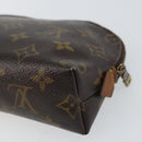 LOUIS VUITTON Monogram Pochette Cosmetic PM Pouch M43998 LV Auth 156699-15