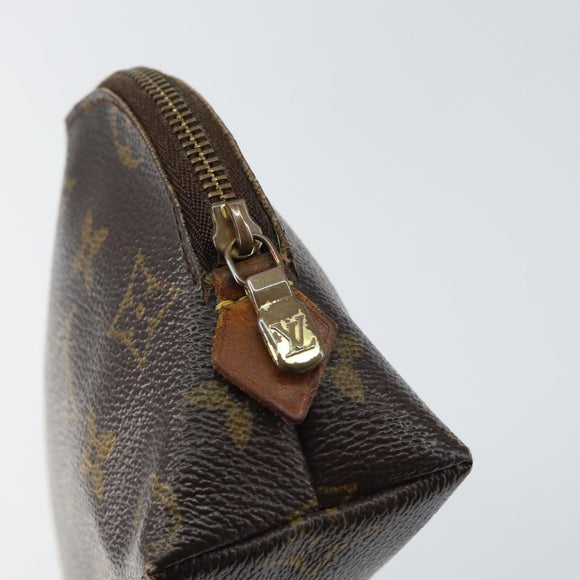 LOUIS VUITTON Monogram Pochette Cosmetic PM Pouch M43998 LV Auth 156699