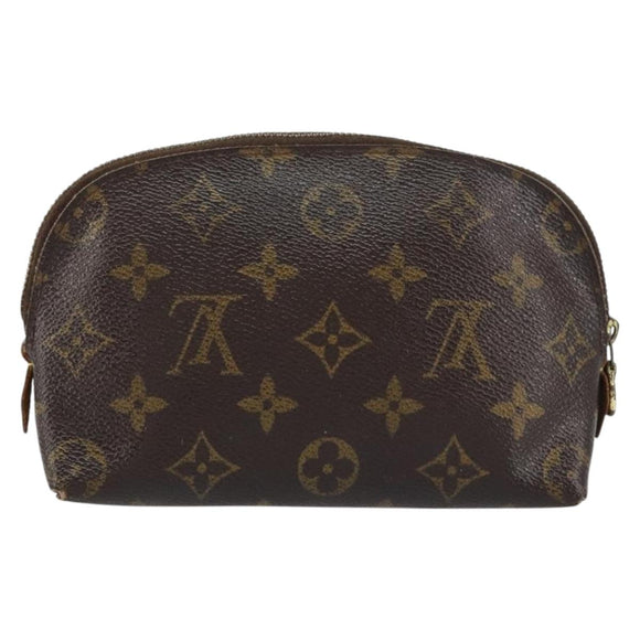 LOUIS VUITTON Monogram Pochette Cosmetic PM Pouch M43998 LV Auth 156699