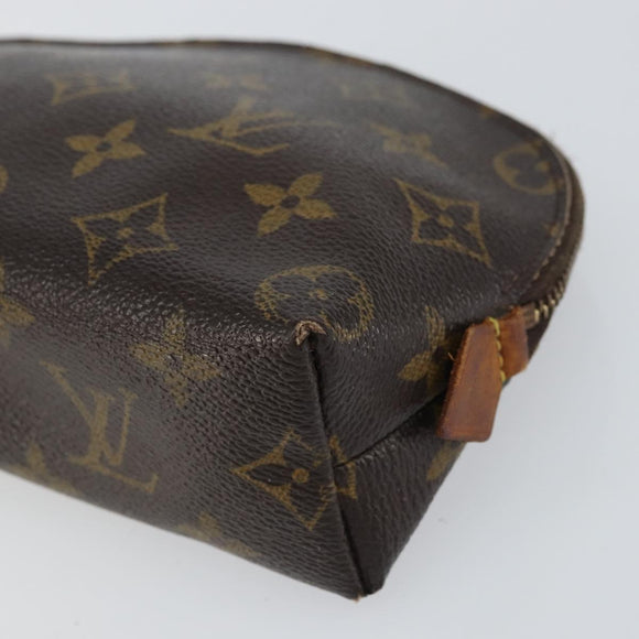 LOUIS VUITTON Monogram Pochette Cosmetic PM Pouch M43998 LV Auth 156699