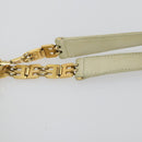 BALLY Tote Bag Leather 2 Set Black Ivory Auth 156704-6