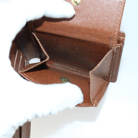 LOUIS VUITTON Epi Wallet 5 Set Blue Brown black LV Auth 156705