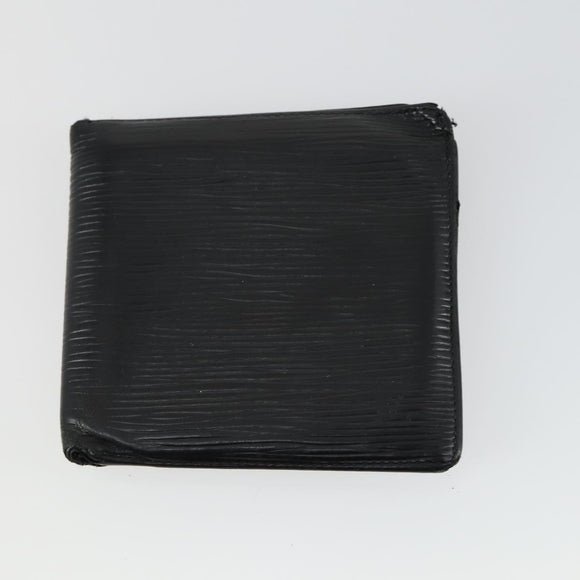 LOUIS VUITTON Epi Wallet 5 Set Blue Brown black LV Auth 156705