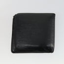 LOUIS VUITTON Epi Wallet 5 Set Blue Brown black LV Auth 156705-14