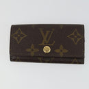 LOUIS VUITTON Epi Wallet 5 Set Blue Brown black LV Auth 156705-2