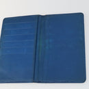 LOUIS VUITTON Epi Wallet 5 Set Blue Brown black LV Auth 156705-23