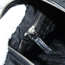 PRADA Shoulder Bag Nylon Black Silver Auth 156706V-24