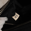 PRADA Shoulder Bag Nylon Black Silver Auth 156706V-10