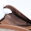 Christian Dior Honeycomb Canvas Long Wallet PVC Beige gold Auth 156709-11