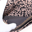 FENDI Zucchino Canvas Mamma Baguette Long Wallet PVC Brown Gold Auth 156711-18