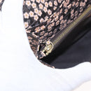 FENDI Zucchino Canvas Mamma Baguette Long Wallet PVC Brown Gold Auth 156711-20