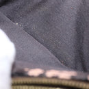 FENDI Zucchino Canvas Mamma Baguette Long Wallet PVC Brown Gold Auth 156711-12