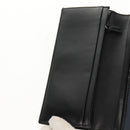 PRADA Wallet Safiano leather Black Auth 156712V-14