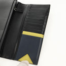 PRADA Wallet Safiano leather Black Auth 156712V-15