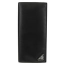 PRADA Wallet Safiano leather Black Auth 156712V-2