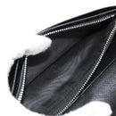 PRADA Wallet Safiano leather Black Auth 156712V-20