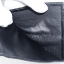 GUCCI Web Sherry Line Day Planner Cover Leather Outlet Black Auth 156713-10