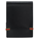 GUCCI Web Sherry Line Day Planner Cover Leather Outlet Black Auth 156713-2