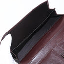 GUCCI GG Canvas Guccissima Long Wallet Leather Brown Gold 112715 Auth 156714-10