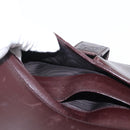 GUCCI GG Canvas Guccissima Long Wallet Leather Brown Gold 112715 Auth 156714-17