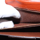 LOUIS VUITTON Epi Serviette Conseiller Briefcase Brown M54423 LV Auth 156727-11