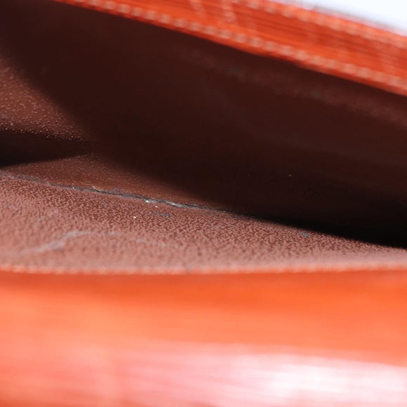 LOUIS VUITTON Epi Serviette Conseiller Briefcase Brown M54423 LV Auth 156727