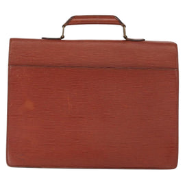 LOUIS VUITTON Epi Serviette Conseiller Briefcase Brown M54423 LV Auth 156727 - 0