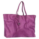 BOTTEGA VENETA Tote Bag Nylon Purple Auth 156732-1