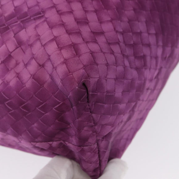 BOTTEGA VENETA Tote Bag Nylon Purple Auth 156732