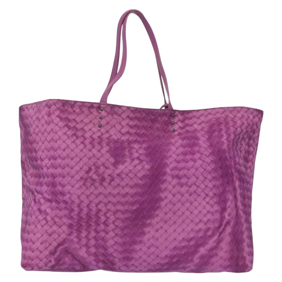 BOTTEGA VENETA Tote Bag Nylon Purple Auth 156732 | Brand Street Tokyo