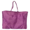 BOTTEGA VENETA Tote Bag Nylon Purple Auth 156732-2