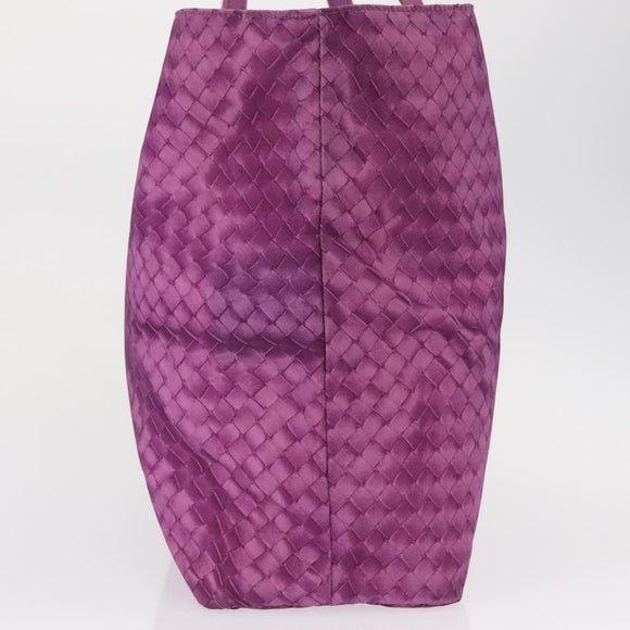 BOTTEGA VENETA Tote Bag Nylon Purple Auth 156732