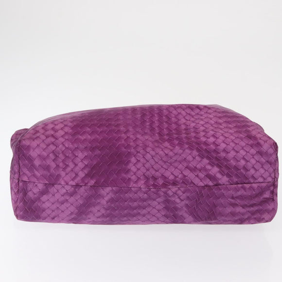 BOTTEGA VENETA Tote Bag Nylon Purple Auth 156732