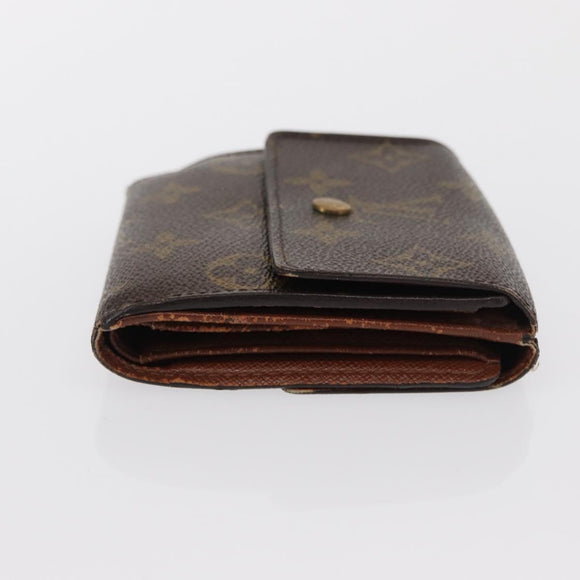 LOUIS VUITTON Monogram Wallet 2 Set LV Auth 156734