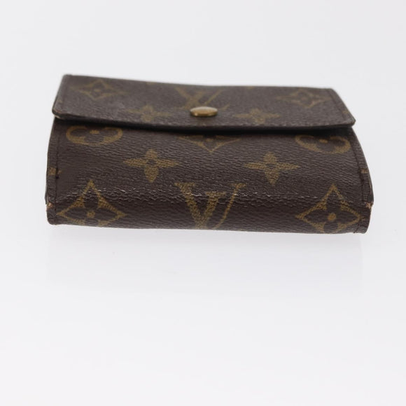LOUIS VUITTON Monogram Wallet 2 Set LV Auth 156734