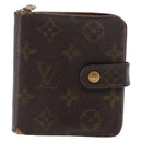 LOUIS VUITTON Monogram Wallet 2 Set LV Auth 156734-2