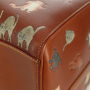 LOUIS VUITTON Catgram Keepall Bandouliere 55 Bag Leather M52951 LV Auth 156736SM-19