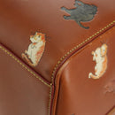 LOUIS VUITTON Catgram Keepall Bandouliere 55 Bag Leather M52951 LV Auth 156736SM-21