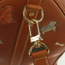 LOUIS VUITTON Catgram Keepall Bandouliere 55 Bag Leather M52951 LV Auth 156736SM-22
