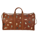 LOUIS VUITTON Catgram Keepall Bandouliere 55 Bag Leather M52951 LV Auth 156736SM-13