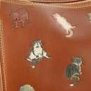 LOUIS VUITTON Catgram Keepall Bandouliere 55 Bag Leather M52951 LV Auth 156736SM-24