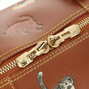 LOUIS VUITTON Catgram Keepall Bandouliere 55 Bag Leather M52951 LV Auth 156736SM-26