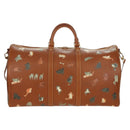 LOUIS VUITTON Catgram Keepall Bandouliere 55 Bag Leather M52951 LV Auth 156736SM-2