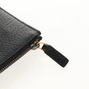 GUCCI GG Marmont Clutch Bag Leather Black 475317 Auth 156740V-14