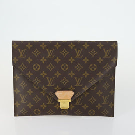 LOUIS VUITTON Monogram Clutch Bag 2 Set LV Auth 156741 - 0
