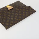 LOUIS VUITTON Monogram Clutch Bag 2 Set LV Auth 156741-5