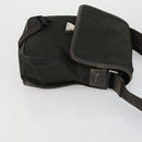 PRADA Shoulder Bag Nylon 4 Set Beige Khaki Auth 156743-16