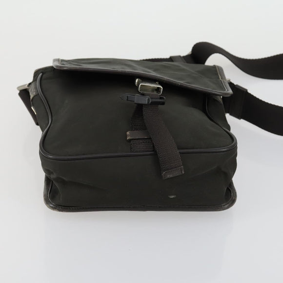 PRADA Shoulder Bag Nylon 4 Set Beige Khaki Auth 156743