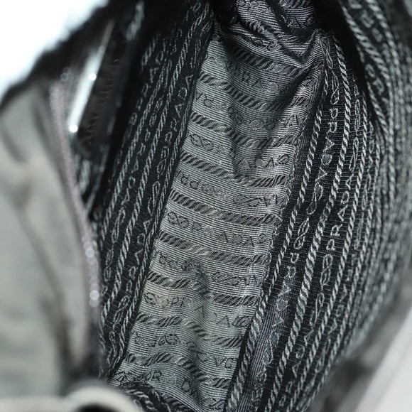 PRADA Shoulder Bag Nylon 4 Set Beige Khaki Auth 156743