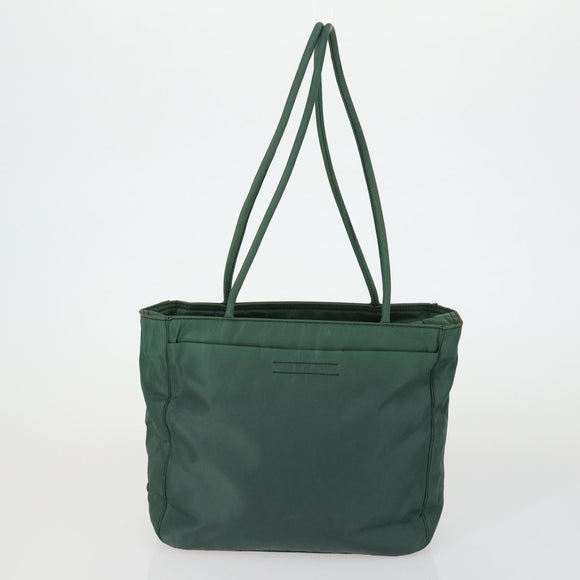 PRADA Shoulder Bag Nylon 4 Set Beige Khaki Auth 156743